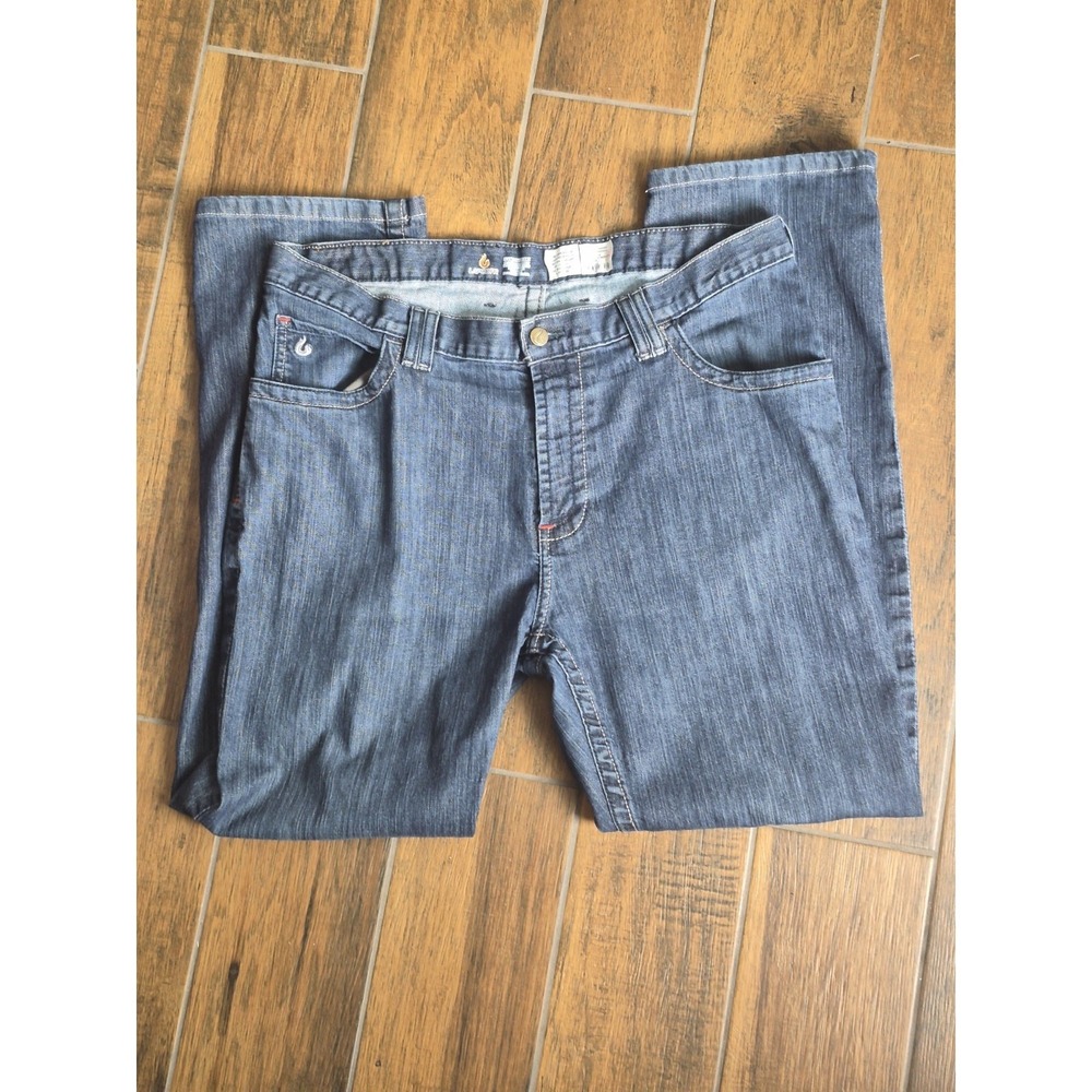 Lapco FR Flame Resistant Jeans Mens 38x32 Medium Wash Excellent Condition